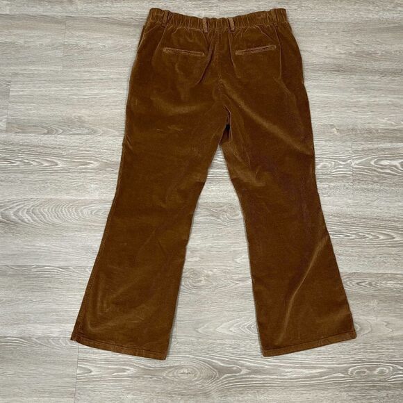 Myths Mens Brown High Rise Boot Cut Corduroy Pants Size 48 - Picture 3 of 10